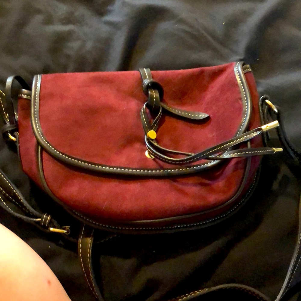London Fog Burgundy Purse